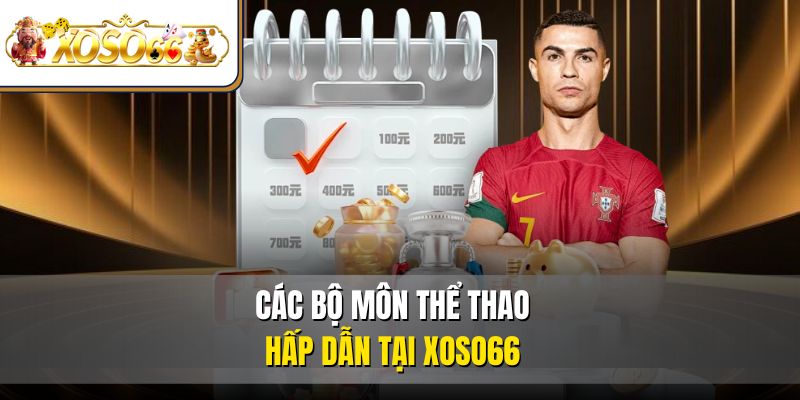 Thể Thao XOSO66 4 Các bộ môn thể thao hấp dẫn tại XOSO66